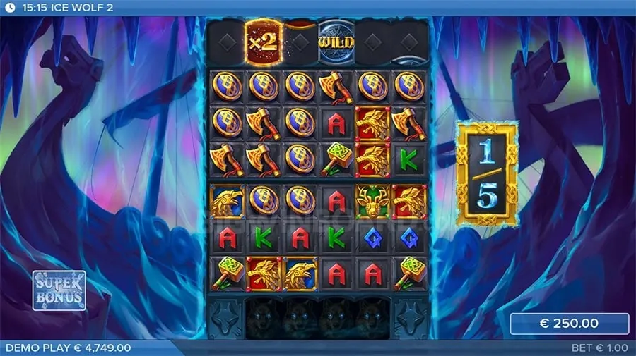 Three Card Poker layout with chips